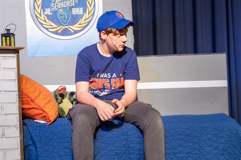 Students onstage